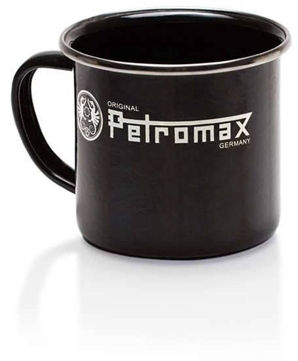 De Petromax Emaille Mok Zwart in één oogopslag