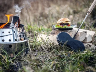 Petromax Gietijzeren Hamburgerpers