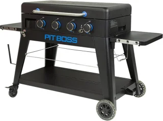 Pit Boss Ultimate Plancha 4 Burner Gas BBQ met Onderstel