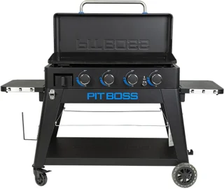Pit Boss Ultimate Plancha 4 Burner Gas BBQ met Onderstel