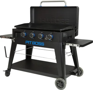 Pit Boss Ultimate Plancha 4 Burner Gas BBQ met Onderstel