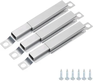 Roestvrijstalen horizontale tube set voor barbecue