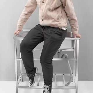 Wat vinden we goed aan de Roestvrijstalen vrijstaande gootsteen - enkel wasbak