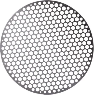 Rond rvs grillnet voor buiten