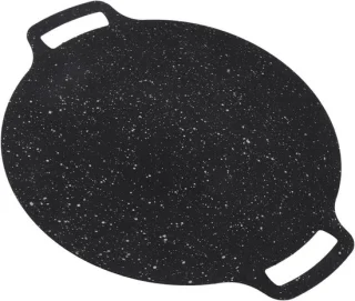 Ronde Koreaanse grillpan van maifan steen (30 cm)