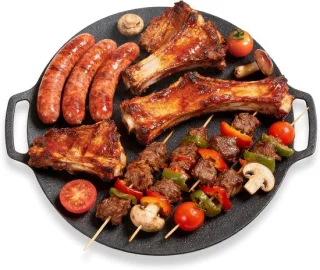 Ronde Premium BBQ Grillpan voor Gasfornuis 25cm
