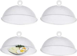 Ronde voedselnetten voor buiten, 4 stuks, 24 cm
