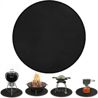 Ronde vuurvaste grillmat van 91 cm
