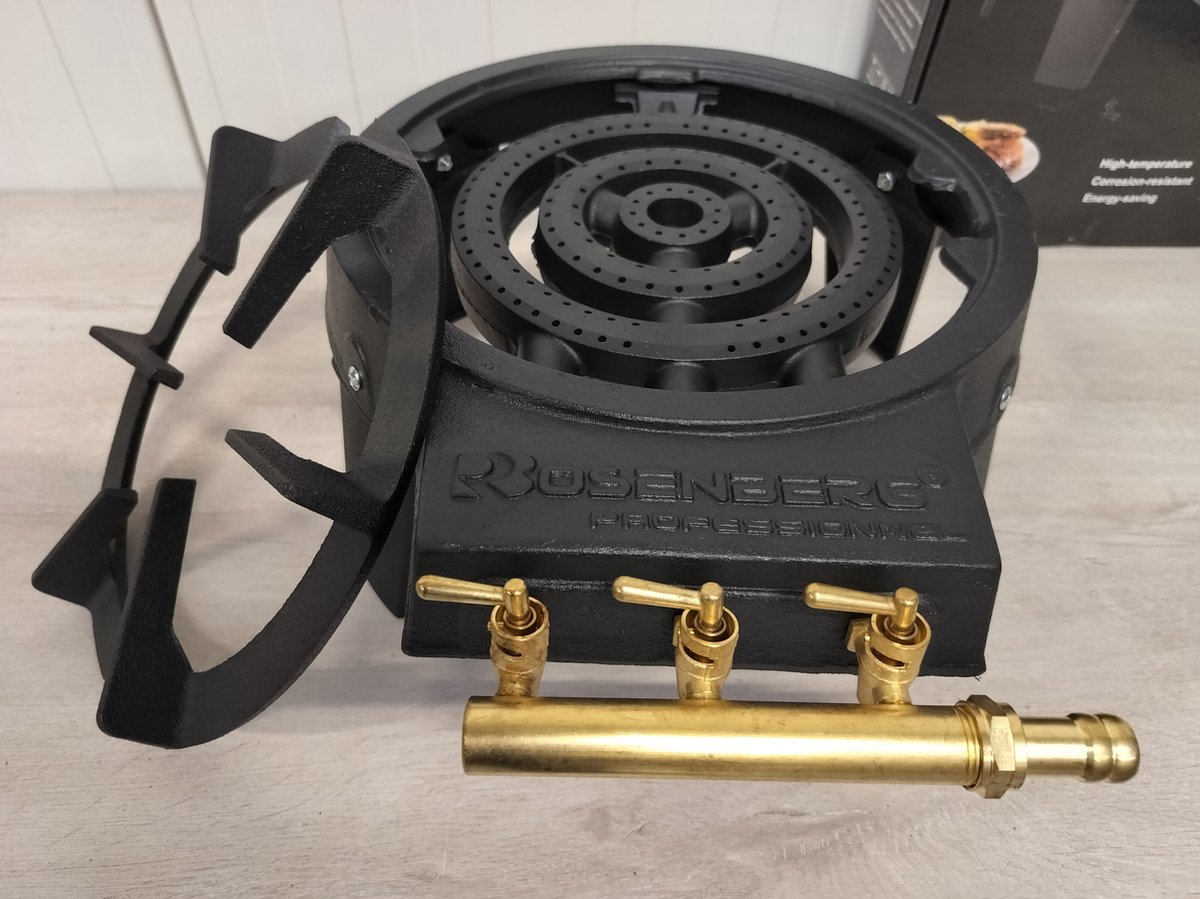 Wat vinden we goed aan de Rosenberg komfoor wokbrander 9 KW