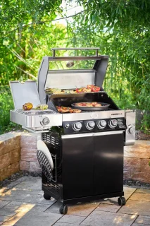 Rösle Videro G4-S Vario Gasbarbecue 30 mbar Zwart