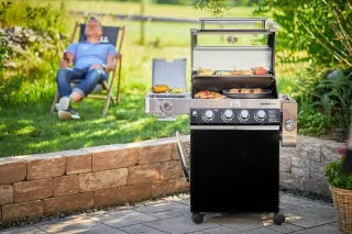 Rösle Videro G4-S Vario Gasbarbecue 30 mbar Zwart