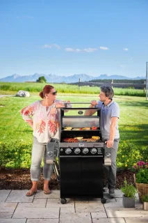 Rösle Videro G4-S Vario Gasbarbecue 30 mbar Zwart