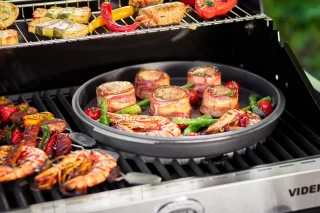 Rösle Videro G4-S Vario Gasbarbecue 30 mbar Zwart