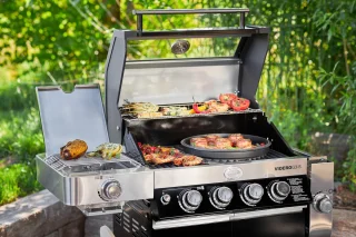 Rösle Videro G4-S Vario Gasbarbecue 30 mbar Zwart