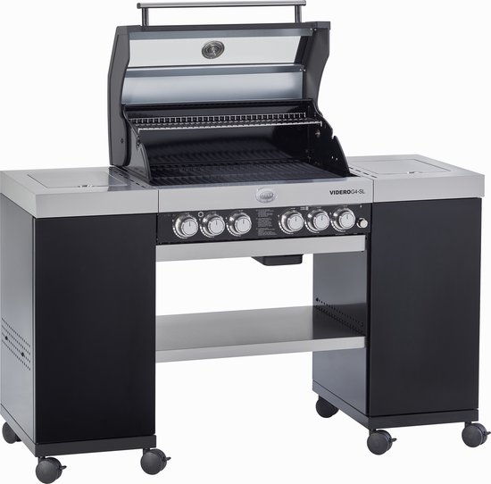 Rösle Videro G4-SL Gasbarbecue 30 mbar RVS Zilver review