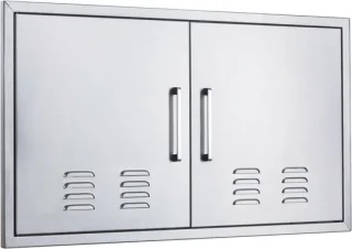 RVS Inbouw Ventilatiedeur