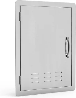 RVS Toegangsdeur 20x27 inch Zilver