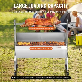 Serolux Elektrische Barbecue 2-in-1 Draaispitgrill