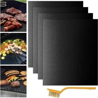 Set van 4 grillmatten 40 x 32 cm