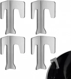 Set van 4 universele ruimtes voor vuurschalen, grillaccessoires en barbecues