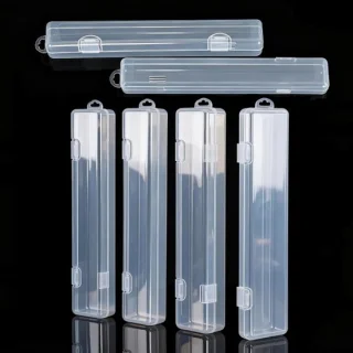 Set van 6 bestekdozen - 27 cm plastic