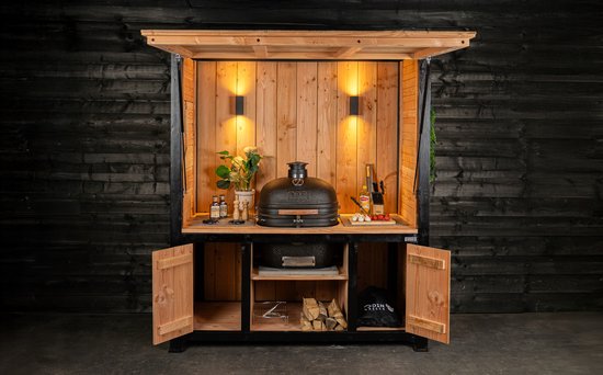 Steigerhoutje.nl Buitenkeuken Close Overdekt met Klepdeur review