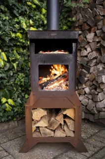 STOOQ Fiamma houtgestookte pizzaoven en tuinhaard