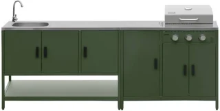 Sweeek - 2 buitenkeukenmodules naxos