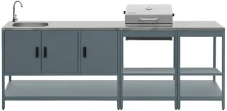 Sweeek - 3 buitenkeukenmodules - Naxos