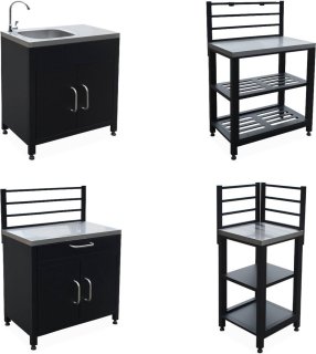 De sweeek Buitenkeuken 4-module unit in één oogopslag