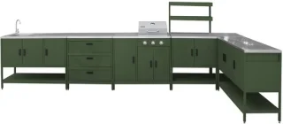 Sweeek - Buitenkeuken 6 modules - Naxos