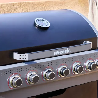 sweeek gasbarbecue Edmond 6+1 branders zwart