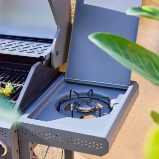 sweeek gasbarbecue Edmond 6+1 branders zwart