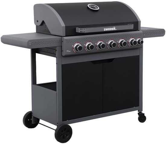 sweeek gasbarbecue Edmond 6+1 branders zwart review