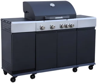 De sweeek Gasbarbecue Maxim 4 branders in één oogopslag