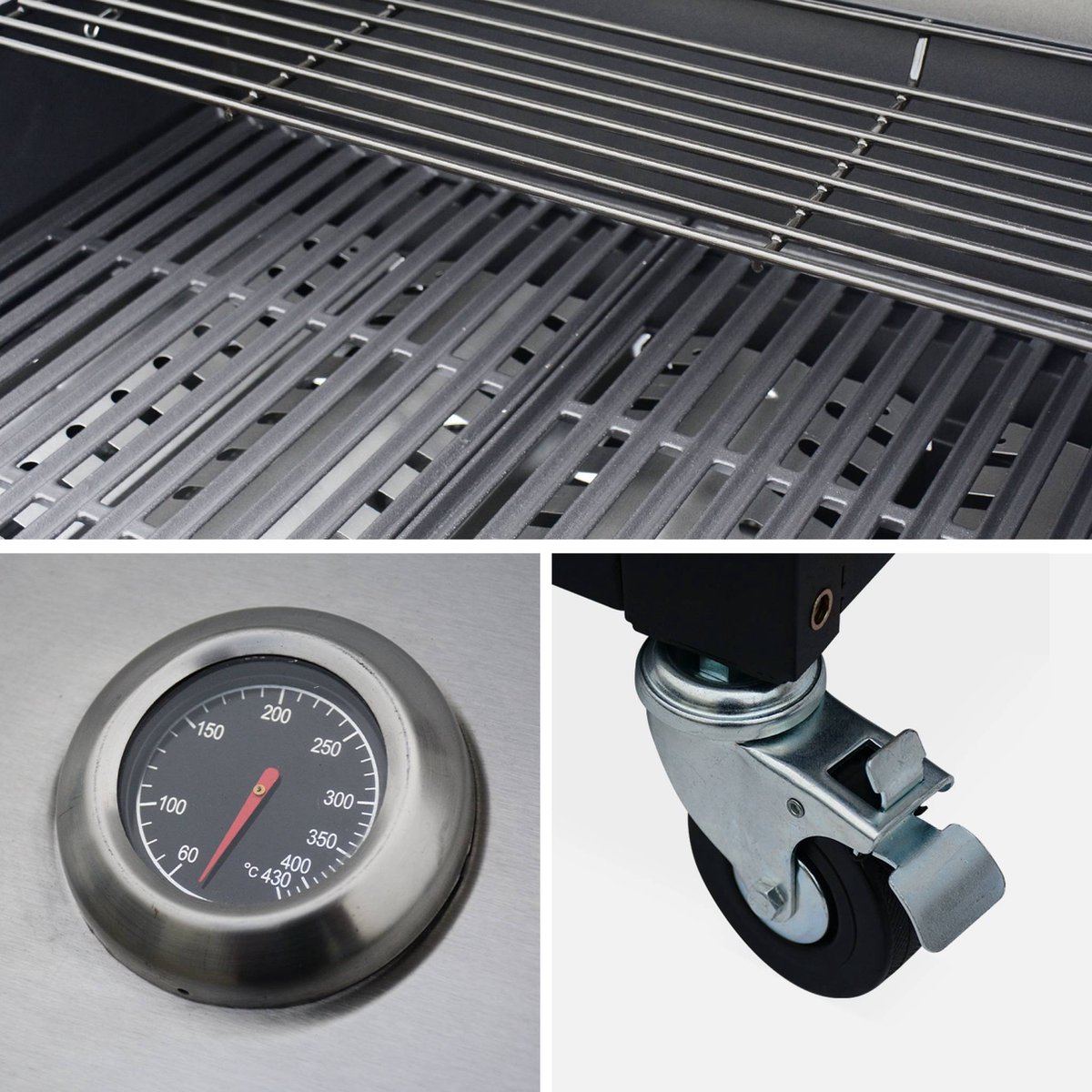 Wat vinden we goed aan de sweeek Gasbarbecue Rochefort L2465xB187xH112cm