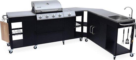 sweeek Gasbarbecue Rochefort L2465xB187xH112cm review