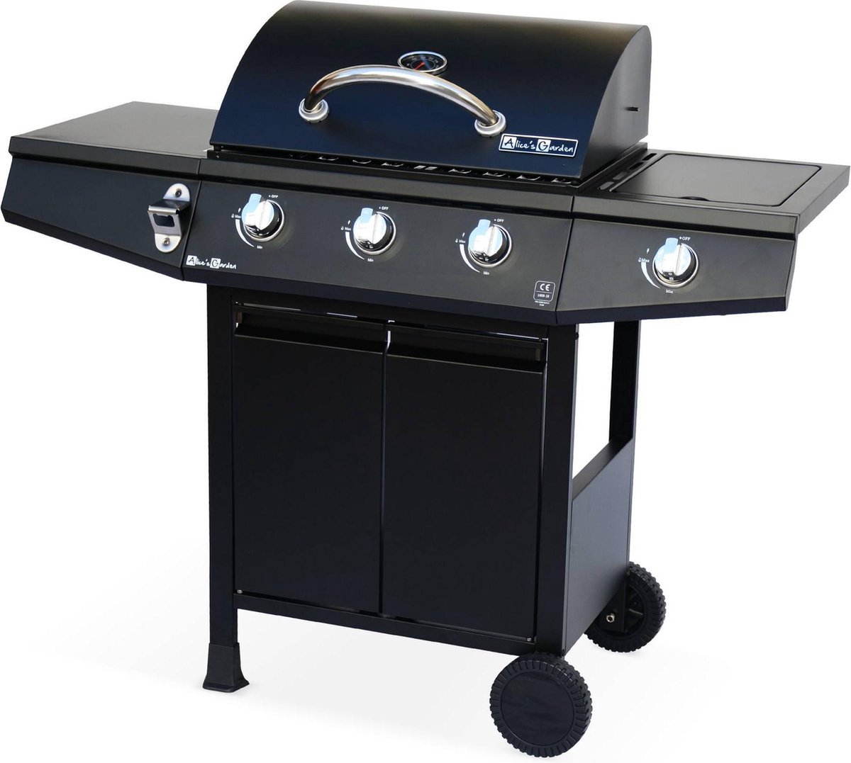De sweeek Gasbarbecue Treville 117x44x103 cm in één oogopslag