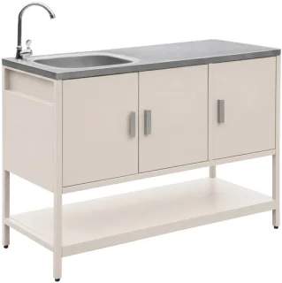 sweeek Naxos buitenkeukenmodule met gootsteen