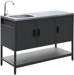 sweeek Naxos buitenkeukenmodule met gootsteen
