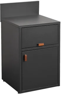 sweeek Thira buitenkeukenmodule met deur en klep van staal l60 cm