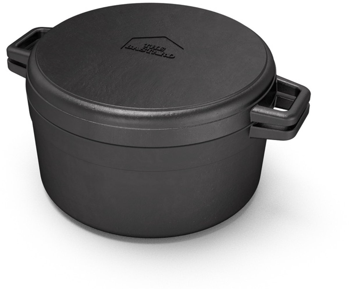 Wat vinden we goed aan de The Bastard Dutch Oven Large 28 cm Gietijzer