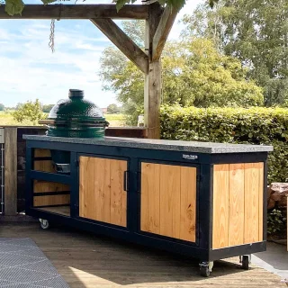 The Big Chef Graniet Type 2 Donker Links