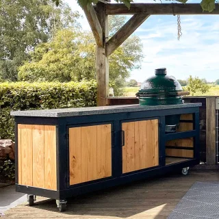 The Big Chef Type 3 Graniet Donker Rechts