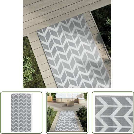 The Living Store Buitenkleed ARAKIL 80x150 cm grijs review