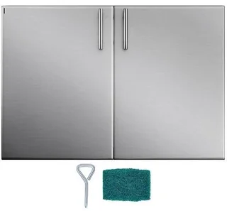 Toegangsdeur buitenkeuken – grillkastdeur – 36 × 21,1 inch
