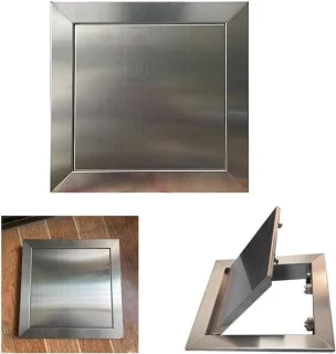 Toegangspaneel rvs 20x24 inch zilverkleurig