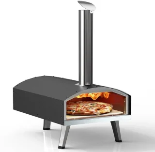 Trexxo Mini Pizzaoven RVS Zwart