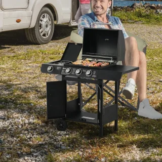 TRUUSK Gasbarbecue