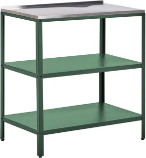 Tuinkeukeneiland Buitenkeukentafel 80x50x90 cm Groen